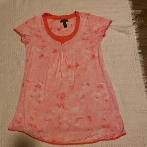 Rene’ Rofe’  Short Sleeve Sleepwear Night Gown Size 1X/XG NWOT